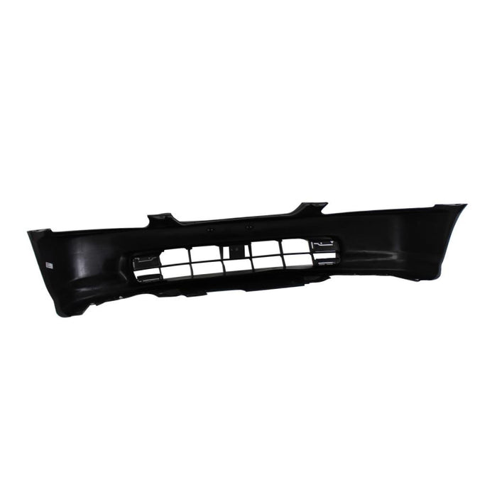 CarPartsDepot, Non-Primered Front Bumper Facial Cover Raw Black Plastic, 352-20131-10-BK HO1000172 04711S01A00ZZ