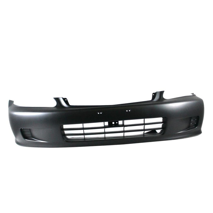 CarPartsDepot, Front Bumper Cover Primed Black Plastic Unpainted Assembly, 352-20132-10-PM HO1000184 04711S01A01ZZ
