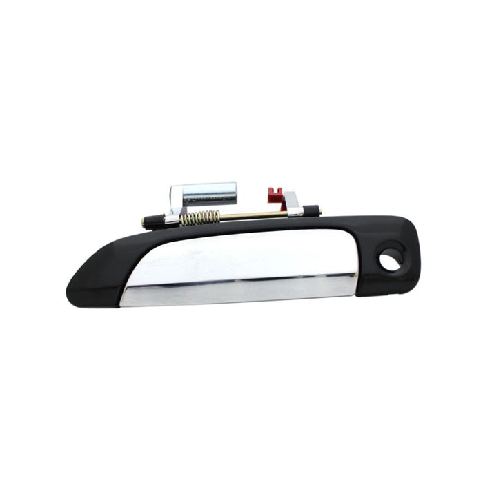 2001-2005 Compatible With HONDA Civic Front,Left Driver Side DOOR OUTER HANDLE CHROME CHROME/BLACK