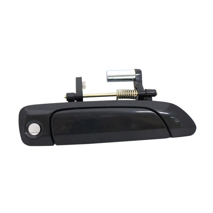 CarPartsDepot New Replacement Parts Front Right Passenger Side Black Smooth Exterior Outer Door Handle Compatible With HONDA Civic