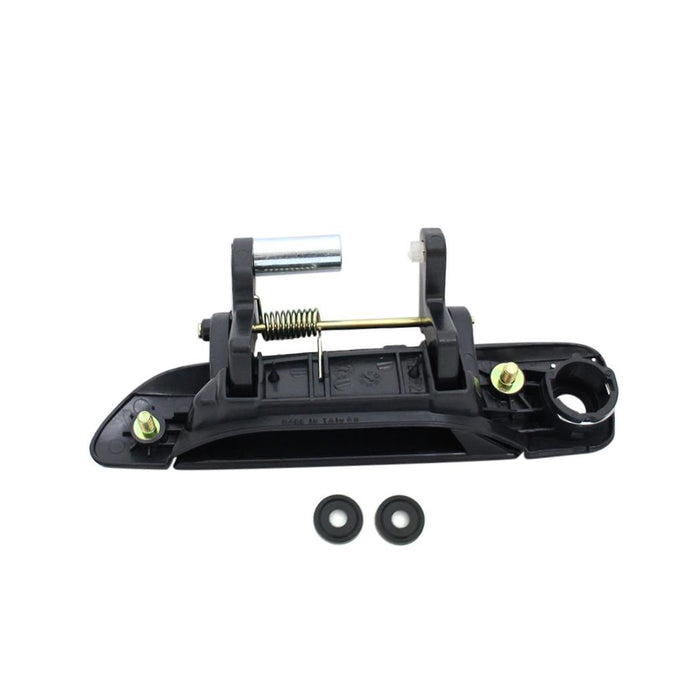 CarPartsDepot New Replacement Parts Front Right Passenger Side Black Smooth Exterior Outer Door Handle Compatible With HONDA Civic