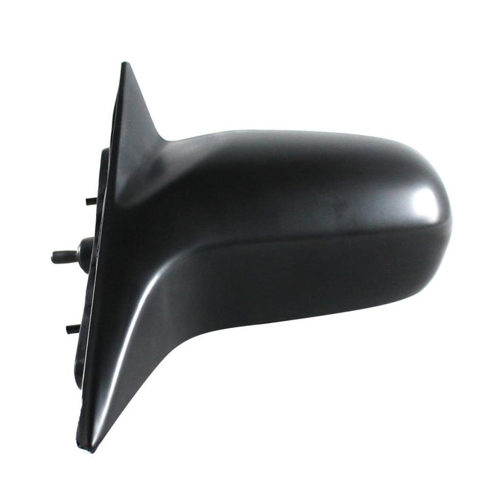 New Replacement Parts Front Left Driver Side Manual Textured Side View Door Mirror Compatible With HONDA Civic 4 Door Sedan Fits HO1320140 76250S5DA01