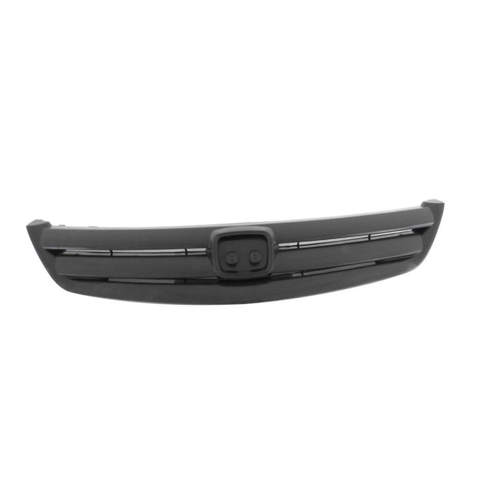 CarPartsDepot 4D Sedan Grill Grille Front Black Assembly Ho1200155 Ho1200155