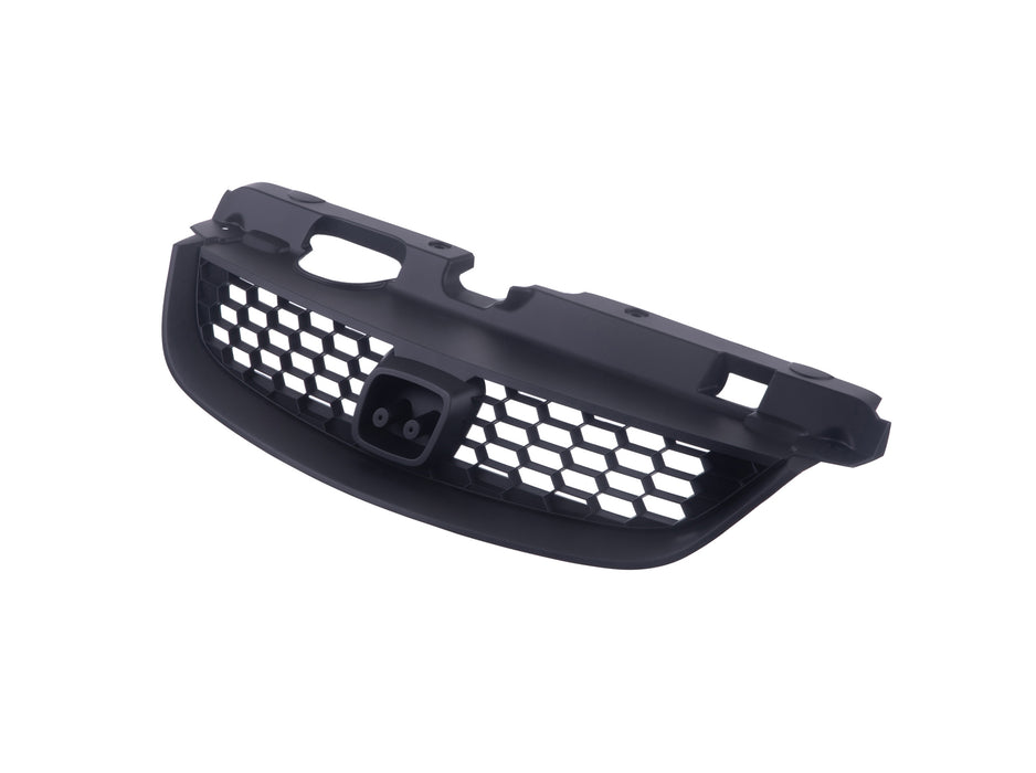 JustDrivably Replacement Parts Front Grille Grill Assembly Black Shell And Insert Compatible With Honda Civic 2004 2005 Coupe