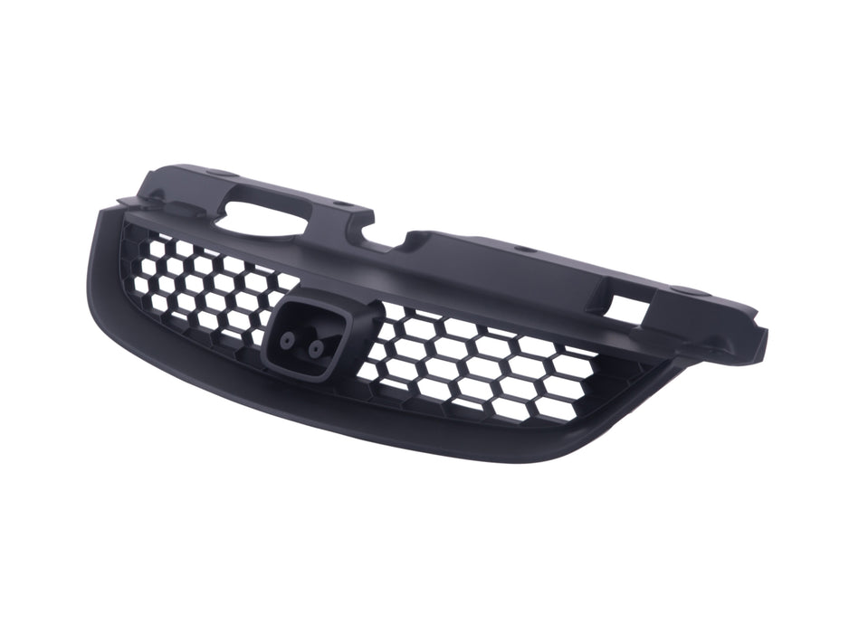 JustDrivably Replacement Parts Front Grille Grill Assembly Black Shell And Insert Compatible With Honda Civic 2004 2005 Coupe