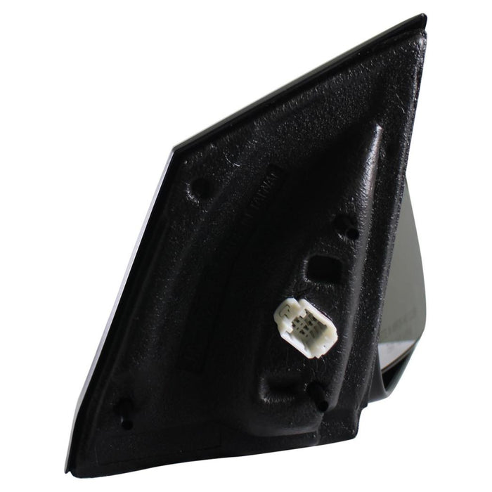 CarPartsDepot New Replacement Parts Front Right Passenger Side Power Heated Manual Folding Side View Door Mirror Compatible With HONDA Civic 2 Door Coupe
