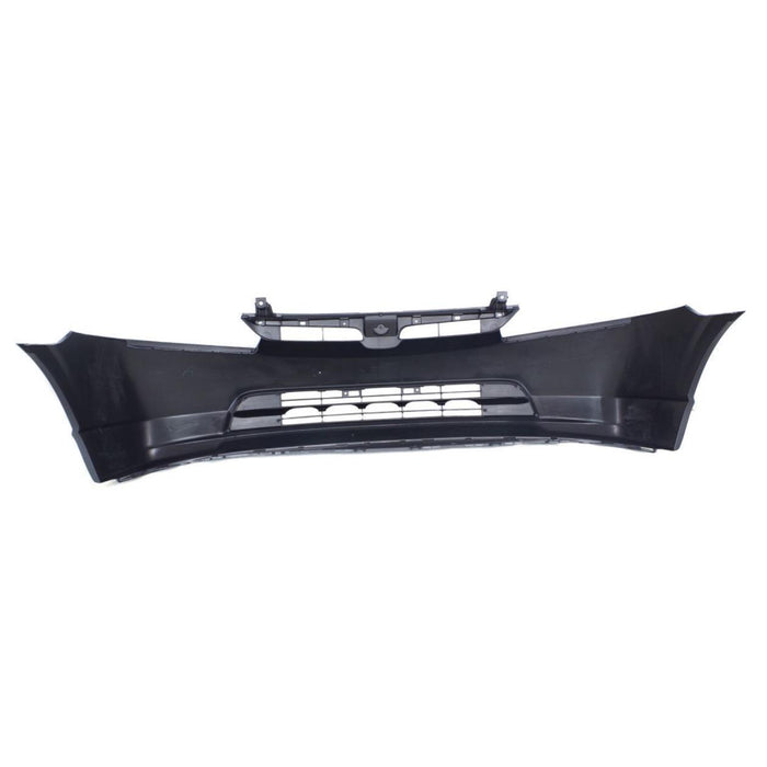 CarPartsDepot, Primed Plastic 4dr Front Bumper Cover CAPA Certified Part, 352-20559-10-CA HO1000239 04711SNEA90ZZ