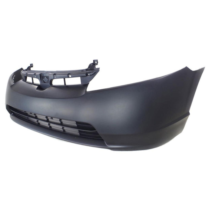 CarPartsDepot, Primed Plastic 4dr Front Bumper Cover CAPA Certified Part, 352-20559-10-CA HO1000239 04711SNEA90ZZ