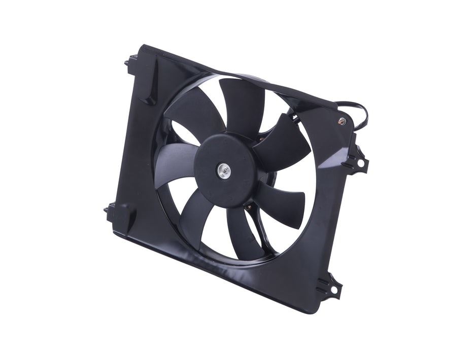 JustDrivably Replacement Parts A/C Condenser Cooling Fan Assembly Compatible With Honda Civic 2006 2007 2008 2009 2010 2011 Sedan Coupe