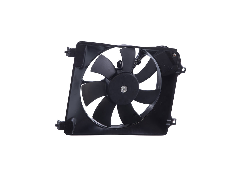 JustDrivably Replacement Parts A/C Condenser Cooling Fan Assembly Compatible With Honda Civic 2006 2007 2008 2009 2010 2011 Sedan Coupe