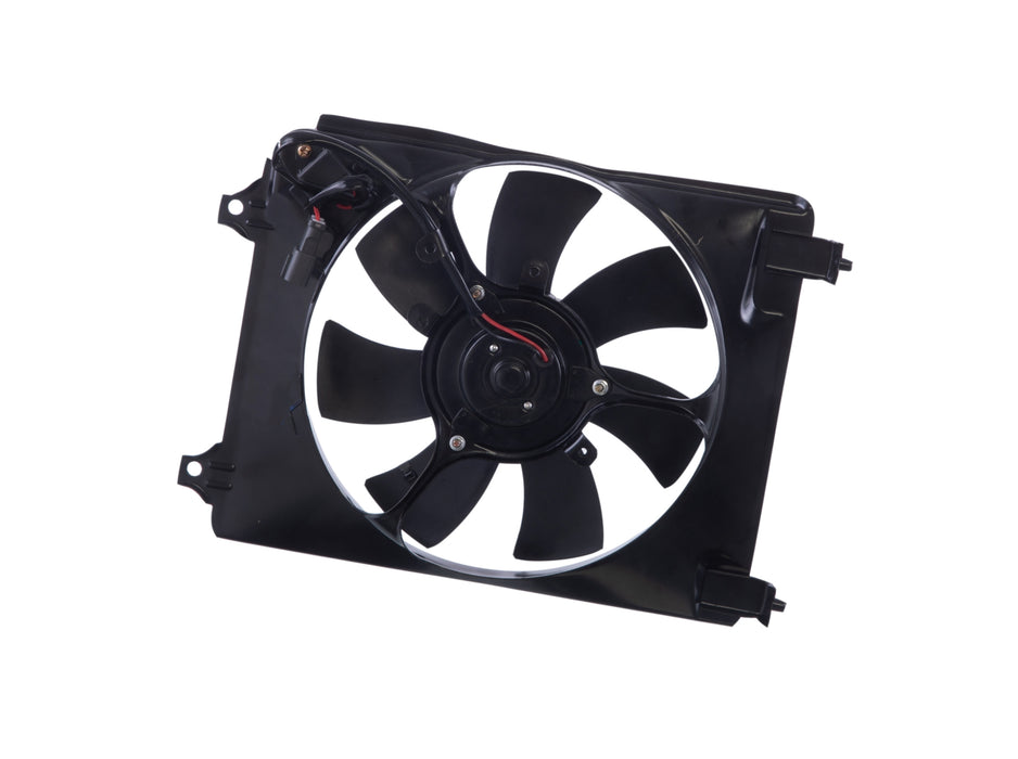 JustDrivably Replacement Parts A/C Condenser Cooling Fan Assembly Compatible With Honda Civic 2006 2007 2008 2009 2010 2011 Sedan Coupe