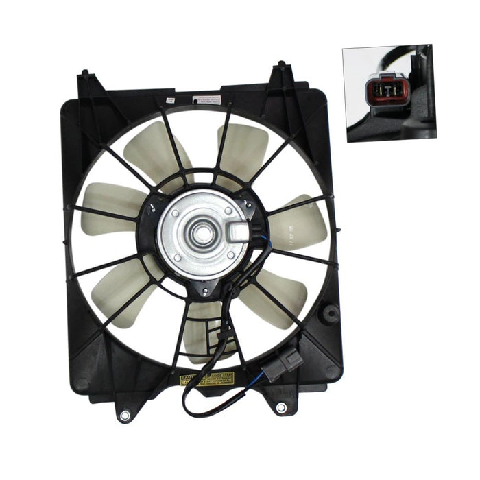 New Replacement Parts Front AC Condenser Fan Compatible With HONDA CR-V Fits HO3113124 38615RRAA01