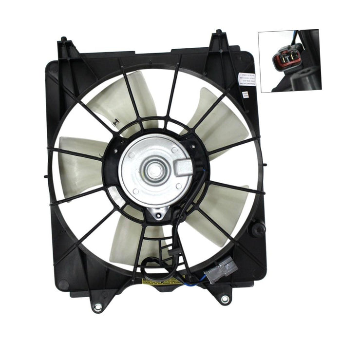 New Replacement Parts Front Radiator Cooling Fan Compatible With HONDA Civic Fits HO3115143 19015RMXA51