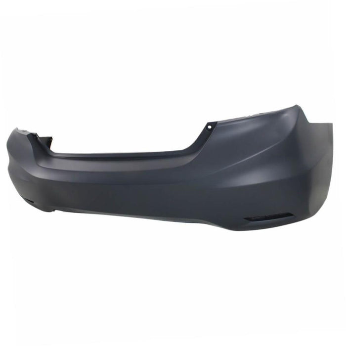 Crash Parts Plus Primed Rear Bumper Cover Replacement for 2013-2015 Honda Civic Sedan