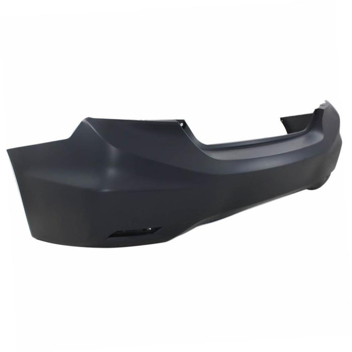 Crash Parts Plus Primed Rear Bumper Cover Replacement for 2013-2015 Honda Civic Sedan