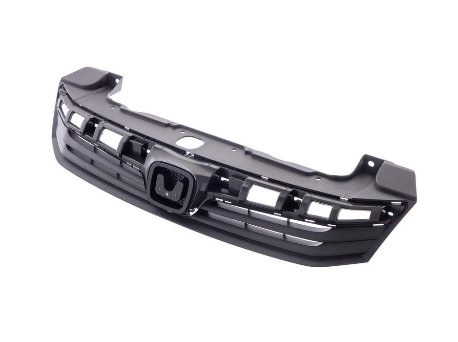 JustDrivably Replacement Parts Front Grille Grill Assembly Black Shell And Insert Compatible With Honda Civic 2012 Sedan