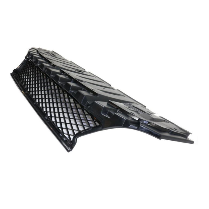 Bumper Grille For 2014-2015 Honda Civic Coupe Center Textured Black Plastic