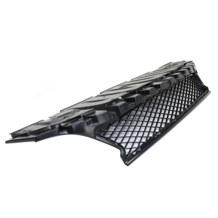 Bumper Grille For 2014-2015 Honda Civic Coupe Center Textured Black Plastic