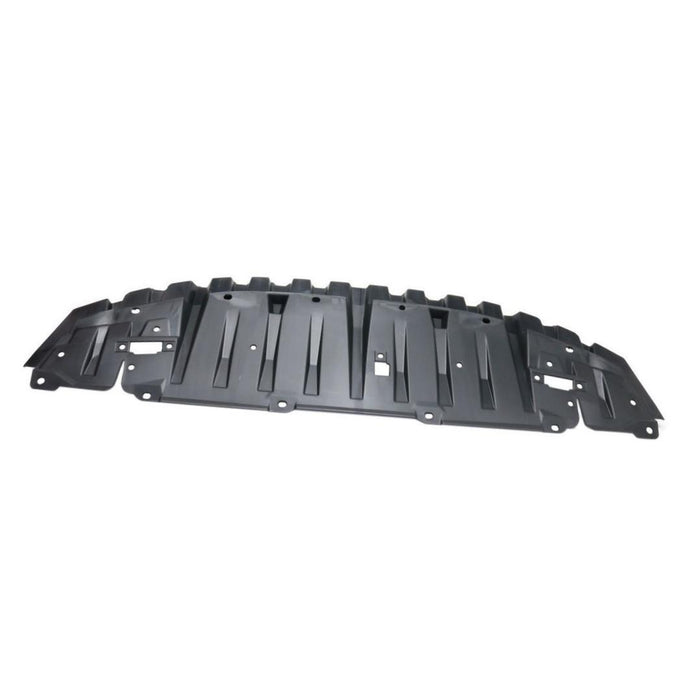 Bumper Grille For 2014-2015 Honda Civic Coupe Center Textured Black Plastic