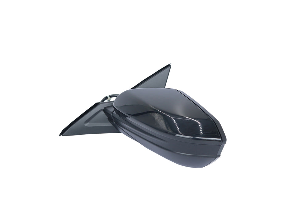 CarPartsDepot, Door Mirror Assy Driver Left Side Power Glass Manual Folding Compatible With Honda Civic 2016 2017 2018 2019