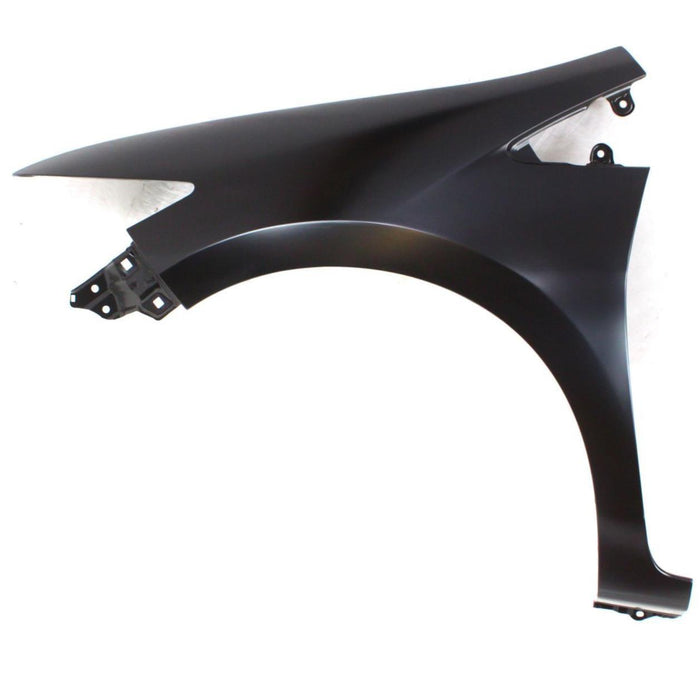 CarPartsDepot, Front Fender Primered Steel Left (Driver Side) New Unpainted, 371-202304-01 HO1240177 60261TM8A90ZZ
