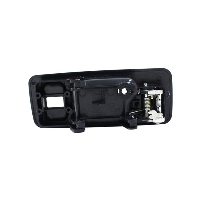 Front Left Driver Side Dark Blue Housing Chrome Lever Interior Inside Door Handle With Lock Hole Compatible With HONDA Accord 4 Door Sedan Fits HO1352134 72165SM4003ZA