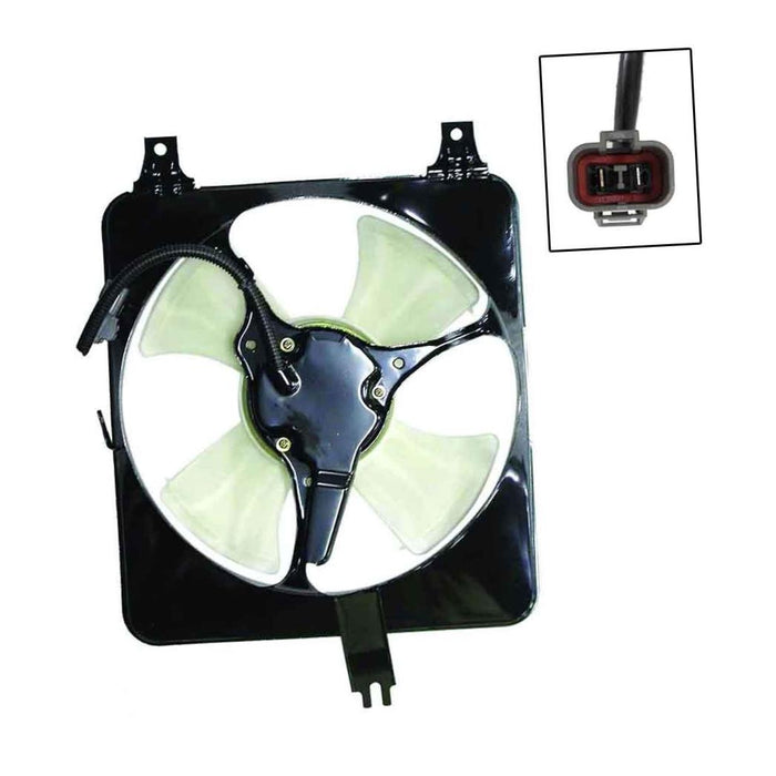 CarPartsDepot 426-20116 New A/C Conditioning Condensor Fan Motor Shroud HO3113101