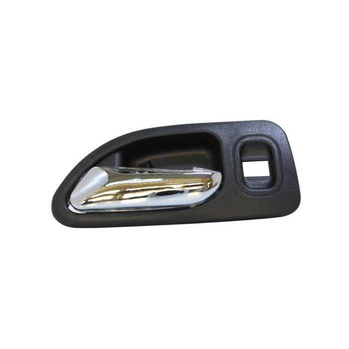 1994-1997 Compatible With HONDA Accord Front,Left Driver Side DOOR INNER HANDLE CHROME DARK GRAY DARK GRAY HOUSING