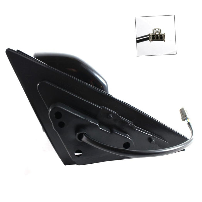 New Replacement Parts Front Left Driver Side Power Remote Non Folding Side View Door Mirror Compatible With HONDA Accord 4 Door Sedan USA Built Fits HO1320116 76250S84A21ZF