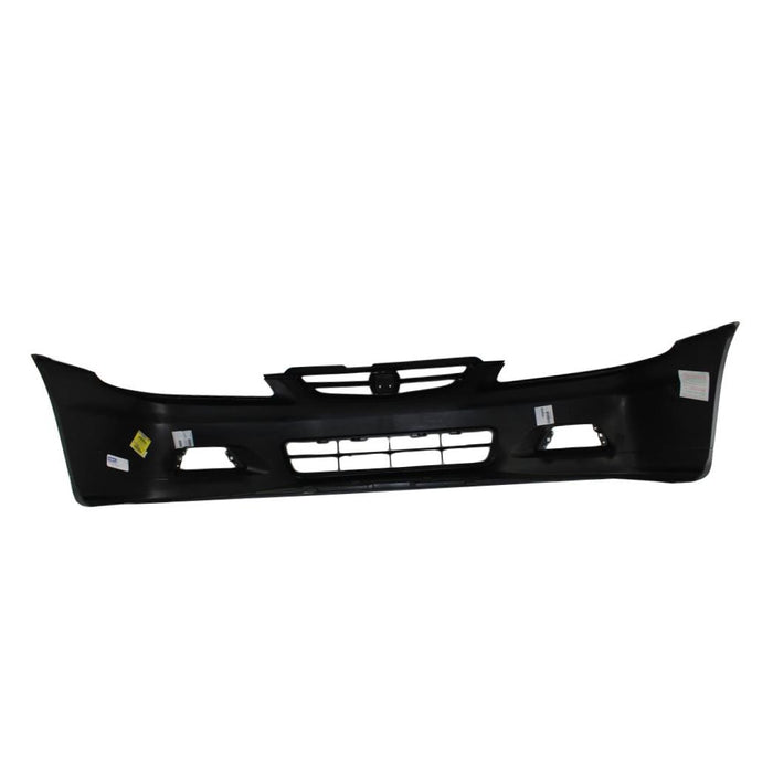 New Replacement Parts CAPA Certified Front Black Primed Bumper Cover Compatible With HONDA Accord Fits HO1000195 04711S82A91ZZ