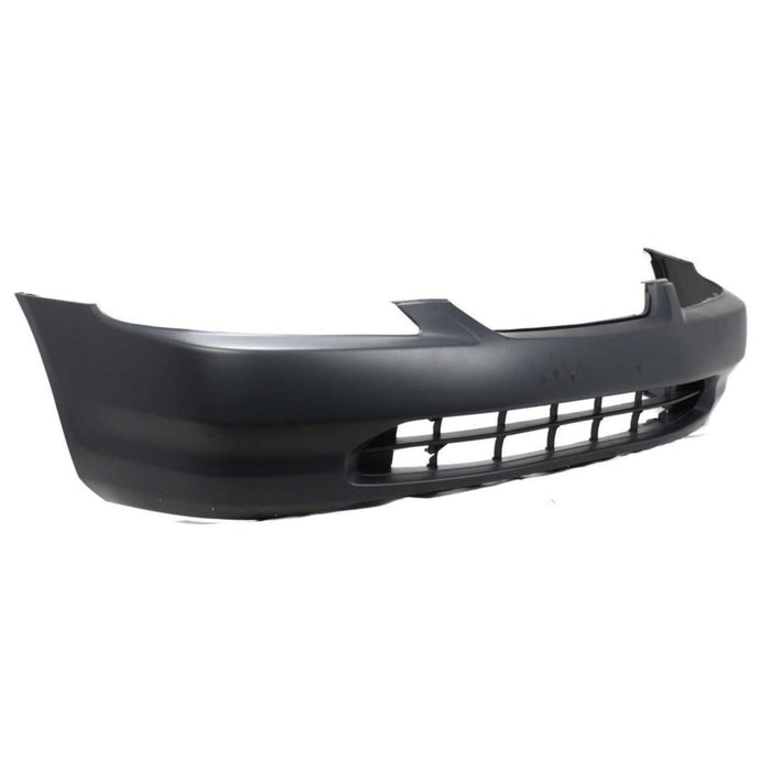 HD ACORD 2DR 98-00 (CAPA) FT BUMPER W/O FOG LAMP HOLE,PRIMED BLK
