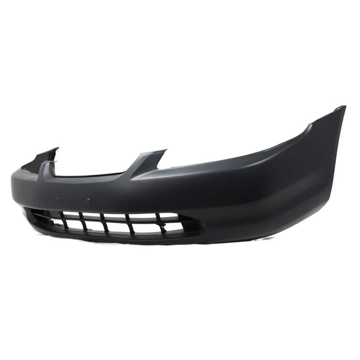 HD ACORD 2DR 98-00 (CAPA) FT BUMPER W/O FOG LAMP HOLE,PRIMED BLK
