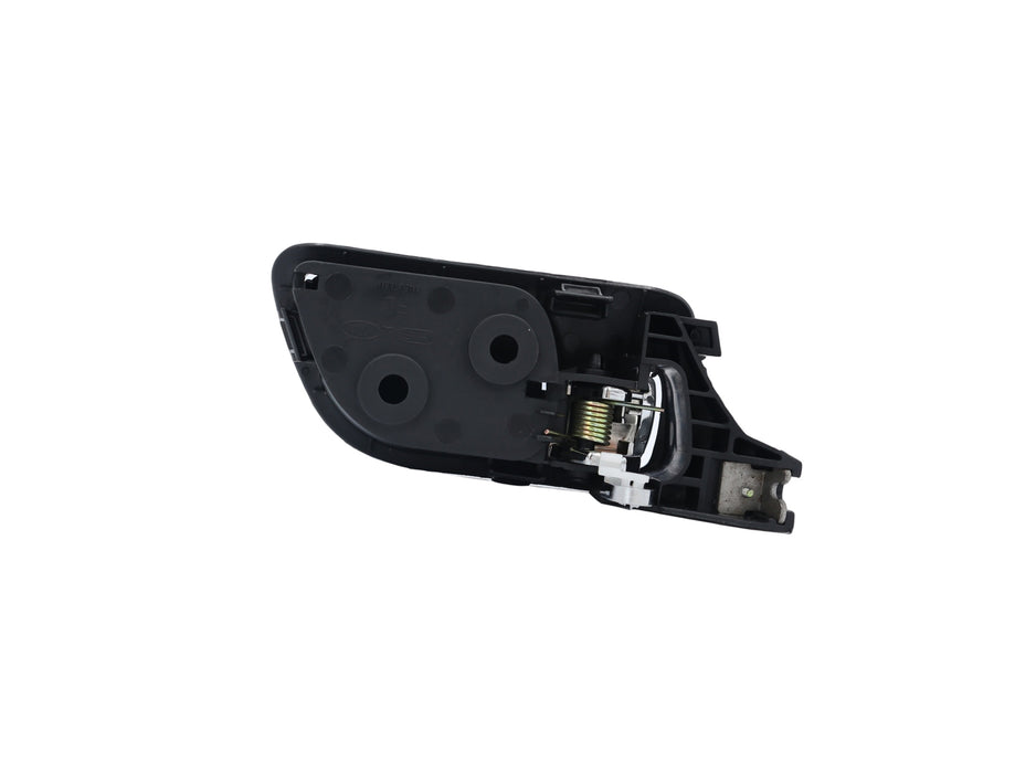 Front Interior Door Handle Inside LH Plastic Chrome Lever and Black Bezel Front Left Driver Side Compatible with Honda Accord 4-Door Sedan 2003-2007 for 72160SDAA02ZC