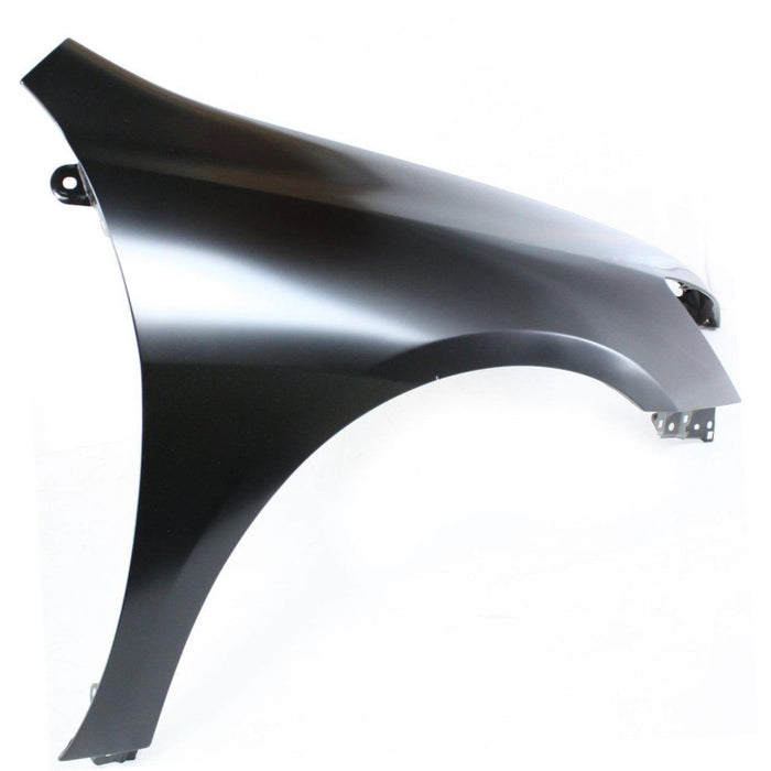 CarPartsDepot, CAPA Certified Black Steel Front Fender Assembly Right Passenger Side RH, 371-20259-02-CA HO1241160 04620SDNA90ZZ