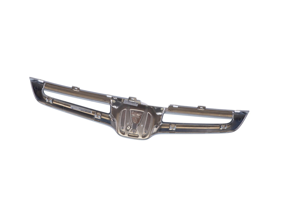JustDrivably Replacement Parts Front Grille Grill Assembly Chrome Shell And Insert Compatible With Honda Accord 2003 2004 2005 Sedan EX LX DX Hybrid