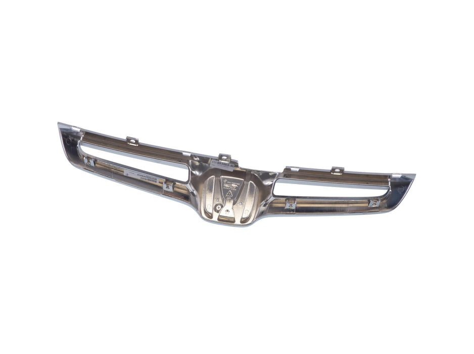 JustDrivably Replacement Parts Front Grille Grill Assembly Chrome Shell And Insert Compatible With Honda Accord 2003 2004 2005 Sedan EX LX DX Hybrid