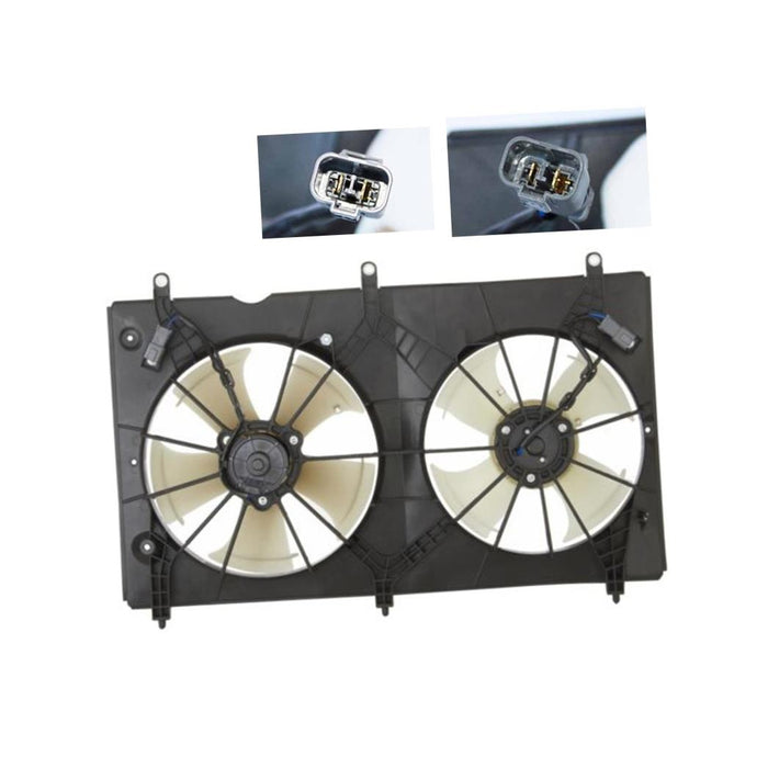 New Replacement Parts Front Radiator Cooling Fan Compatible With HONDA Accord Fits HO3115134 19015RAAA02