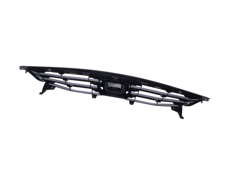 JustDrivably Replacement Parts Front Grille Grill Assembly With Black Shell And Insert Compatible With Honda Accord 2011 2012 Sedan