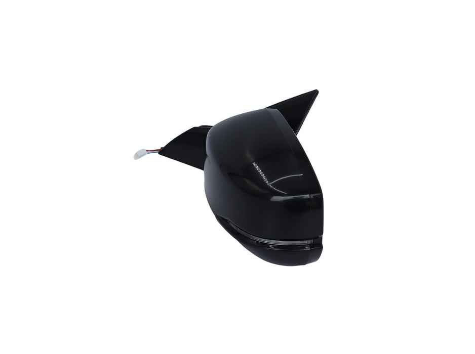 New Side Mirror Power Manual Folding Heated With Turn Signal Light Paintable Black 7PIN Left Driver Side Compatible With Honda Accord 2013 2014 2015 2016 2017 Sedan 4 Door Fit HO1320275