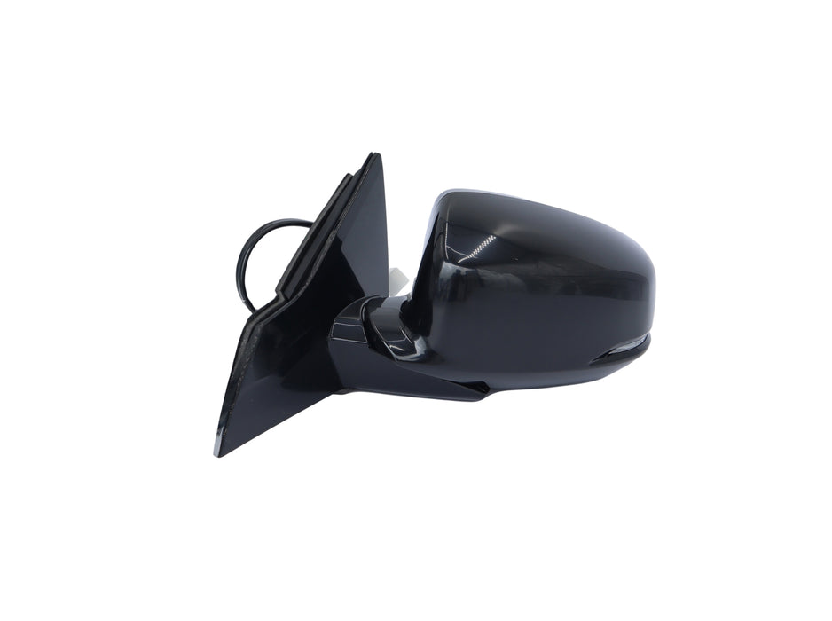 New Side Mirror Power Manual Folding Heated With Turn Signal Light Paintable Black 7PIN Left Driver Side Compatible With Honda Accord 2013 2014 2015 2016 2017 Sedan 4 Door Fit HO1320275