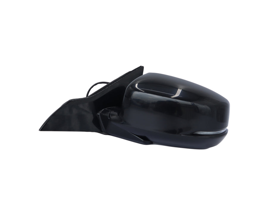 New Side Mirror Power Manual Folding Heated With Turn Signal Light Paintable Black 7PIN Left Driver Side Compatible With Honda Accord 2013 2014 2015 2016 2017 Sedan 4 Door Fit HO1320275