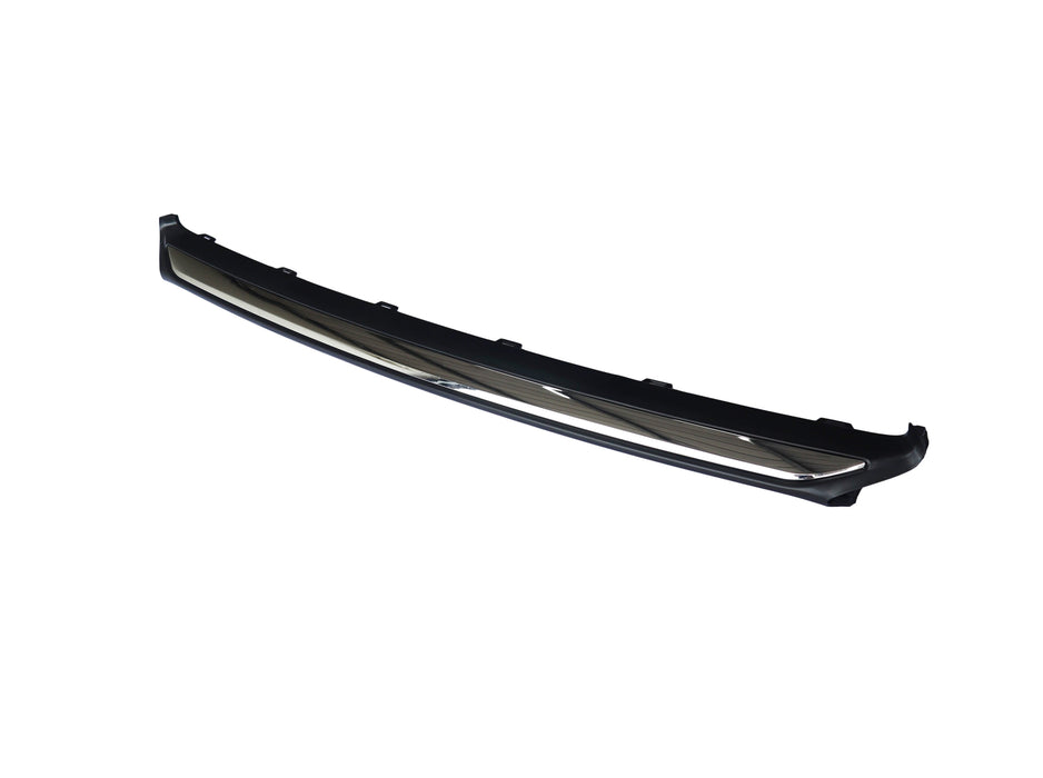 JustDrivably Replacement Parts Front Bumper Cover Lower Garnish Bumper Trim Molding Chrome Plastic 2013-2015 Compatible With Honda Accord For HO1095119 Front