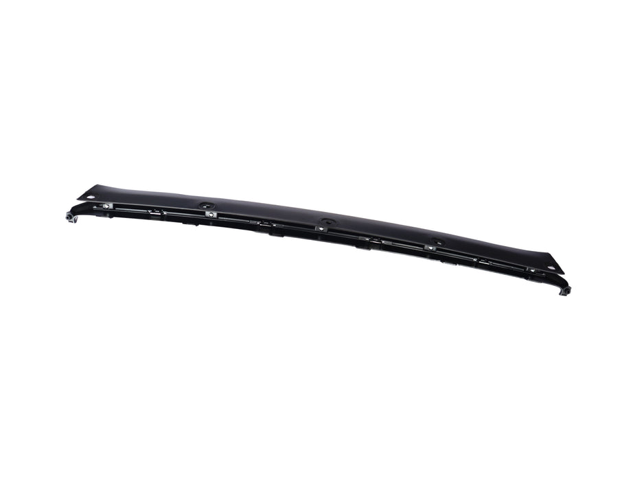 JustDrivably Replacement Parts Front Bumper Cover Lower Garnish Bumper Trim Molding Chrome Plastic 2013-2015 Compatible With Honda Accord For HO1095119 Front