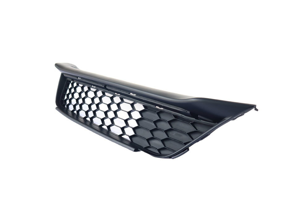 CarPartsDepot, Front Bumper Grille Bumper Face Bar Grill Plastic Textured Black Compatible With Accord 4-Door Sedan 2016 2017 Fit 71152T2FA50 Front