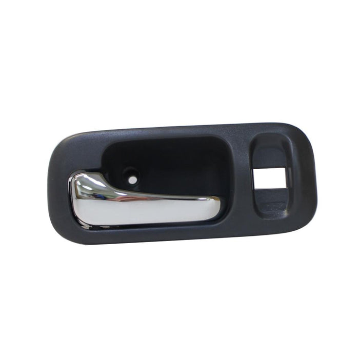 Perfect Fit Group REPHD462162 - Odyssey / Cr-V Front Door Handle LH, Inside, Chrme Lvr+Gray Bezel, Plastic, W/ Lock Hole