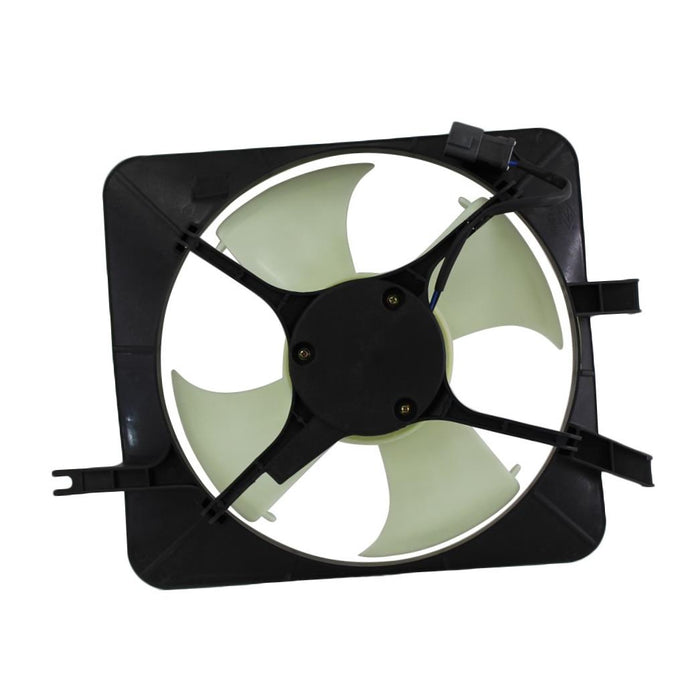 CarPartsDepot HO3113105 Front Radiator Cooling Fan Assembly For 1997-1998 Compatible With HONDA CR-V 4 DR