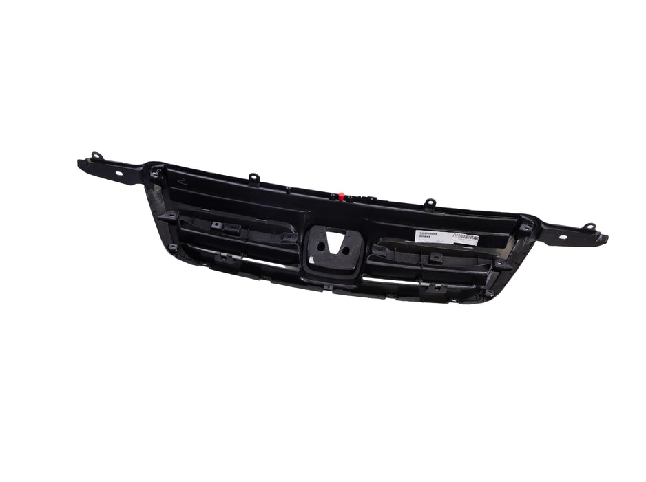 JustDrivably Replacement Parts Front Bumper Upper Grille Grill Assembly With Dark Gray Shell And Insert Compatible With Honda CR-V 2002 2003 2004