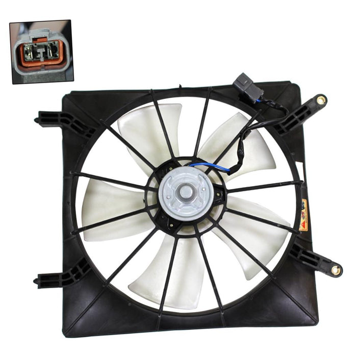 CarPartsDepot 426-20287 New Radiator Fan Motor Shroud Replacement Cooling HO3115116