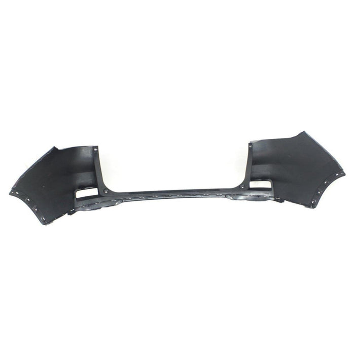 CarPartsDepot New Replacement Parts Front Upper Black Primed Upper Bumper Cover W/O Sensor Hole W/O Head Lamp Washer Hole Compatible With HONDA CR-V