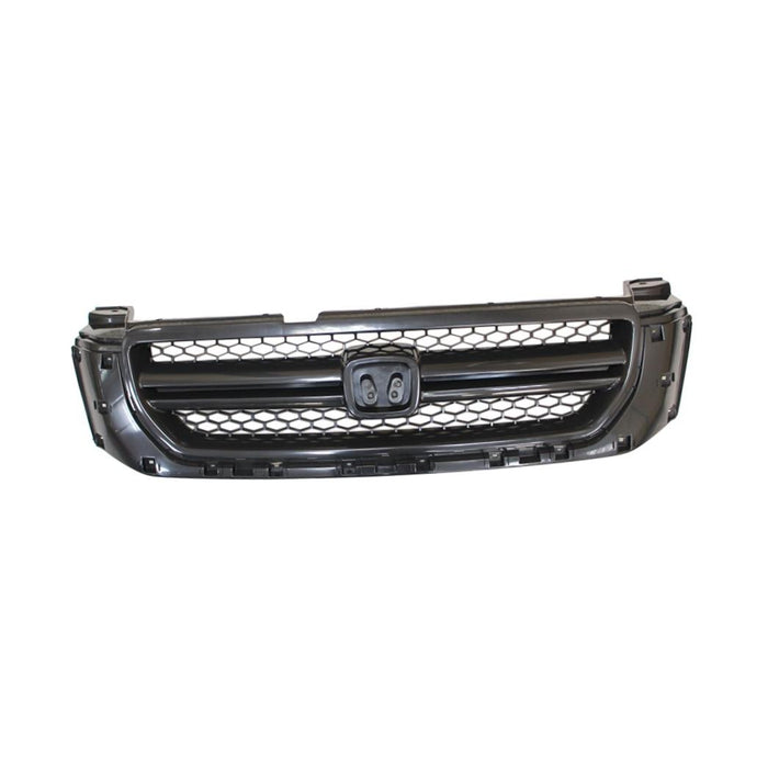 CPP Textured Gray Grille Assembly for 2003-2005 Honda Pilot HO1200170
